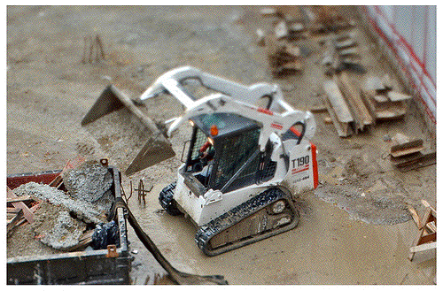 tilt shift effect